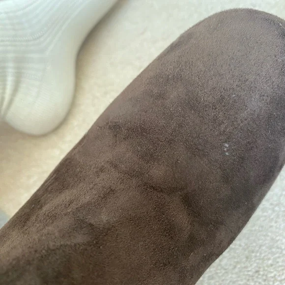 Prada Chocolate Brown Suede Booties 85mm heel - Picture 7 of 7